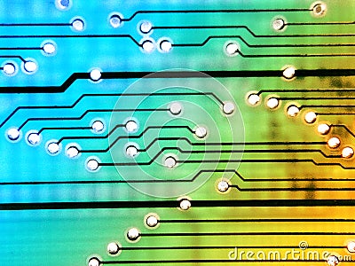 Circuit design Stock Photo