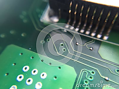 Circuits Stock Photo