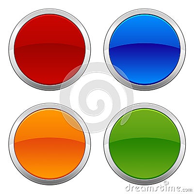 Circular Badges Vector Illustration