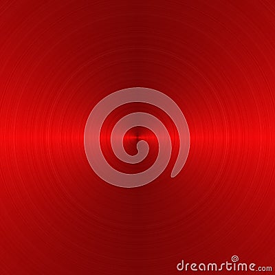 Circular brushed metallic background Stock Photo