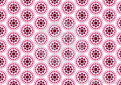 Circular colored pattern design for wallpaper Stock Photo