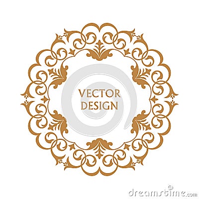 Circular pattern Vector Illustration