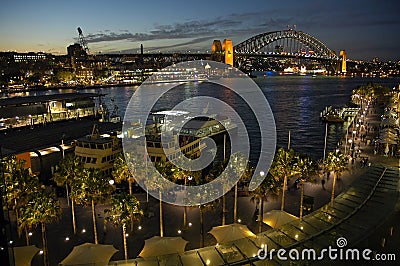 Circular quay Stock Photo