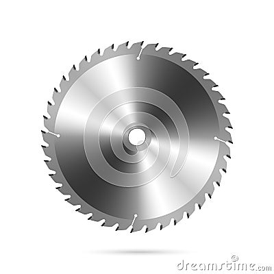 Circular saw blade Vector Illustration