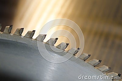 Circular saw blade Stock Photo