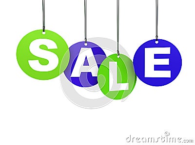 Shopping Tags Sale Concept Stock Photo