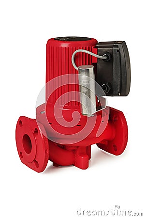 Circulation pump Stock Photo