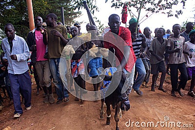 Circumcision chants Editorial Stock Photo