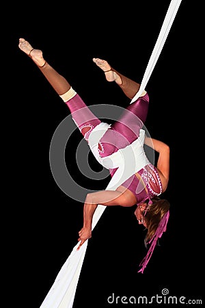 Circus artist Editorial Stock Photo