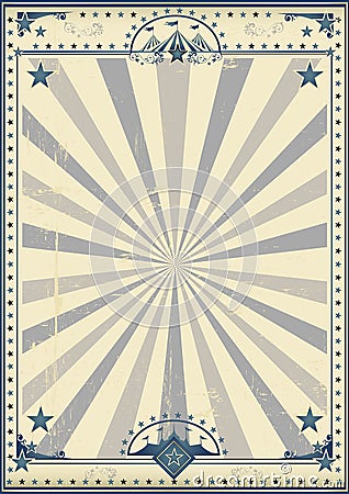 Circus circus vintage poster Vector Illustration