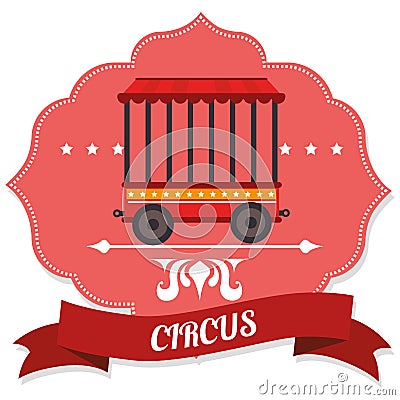 Circus entertainment Vector Illustration