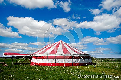 Circus tent Stock Photo