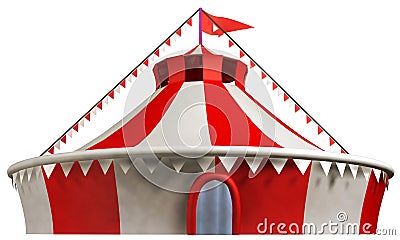 Circus tent Stock Photo