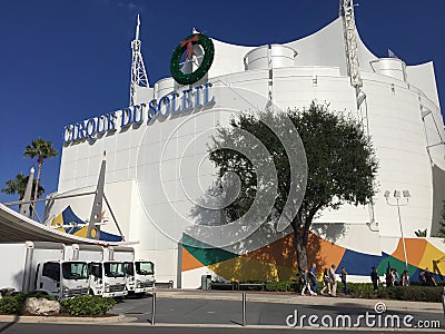 Cirque du Soleil Editorial Stock Photo