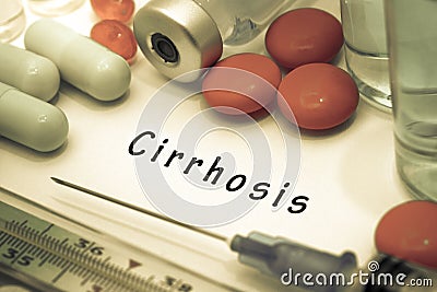 Cirrhosis Stock Photo