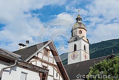 Cistercian Stams Abbey in Imst, Austria Stock Photo