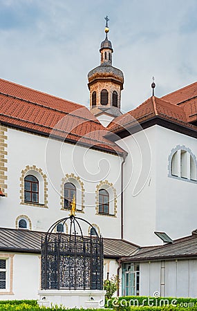 Cistercian Stams Abbey in Imst, Austria Stock Photo