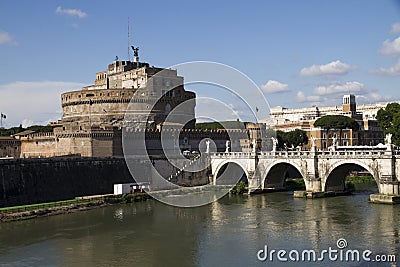 Castel St. Angelo, Rome, Italy Stock Photo