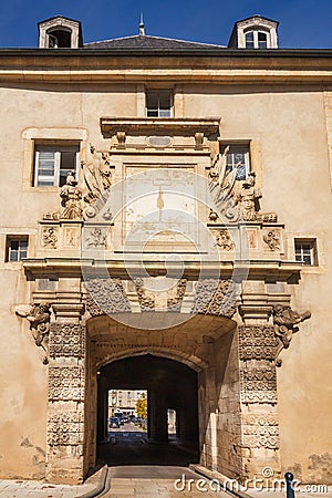 Citadel Gate in Nancy, historic town in France Stock Photo