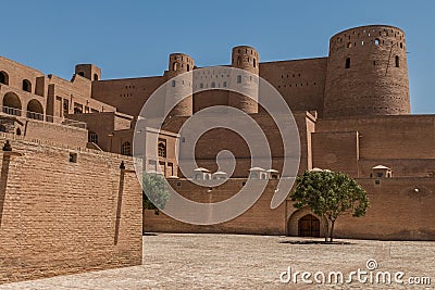 Citadel of Herat - afghanistan Editorial Stock Photo