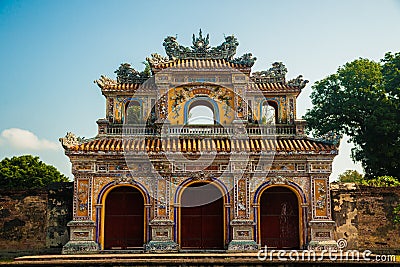 Citadel in Hue Stock Photo