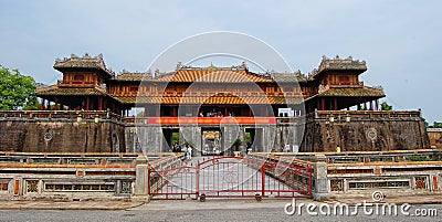 Citadel of Hue, Vietnam Stock Photo