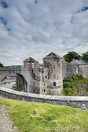 Citadel of Namur in Walloon Region, Belgium Stock Photo