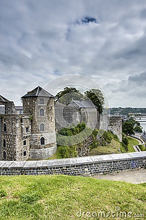 Citadel of Namur in Walloon Region, Belgium Stock Photo