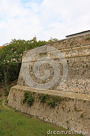 Ajaccio fortress Stock Photo