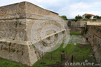 Ajaccio fortress Stock Photo