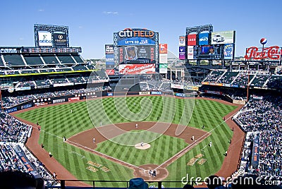 Citi Field, Home of the Mets Editorial Stock Photo