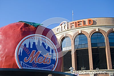 Citi Field, Home of the Mets Editorial Stock Photo