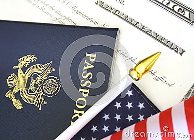 Citizenship Stock Photo