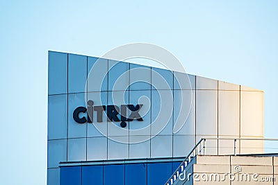 Citrix Systems campus in Silicon Valley. Citrix headquarters located in Fort Lauderdale, Florida - Santa Clara, California, USA - Editorial Stock Photo