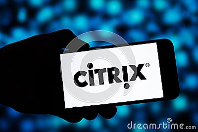 Citrix Systems editorial. Citrix Systems is an American multinational cloud computing and virtualization technology company Editorial Stock Photo