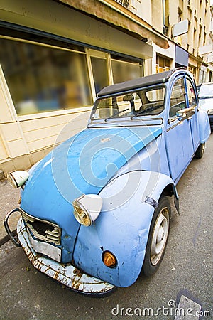 French car Stock Photo