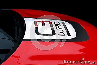 Citroen C3 WRC Rallye race car Editorial Stock Photo