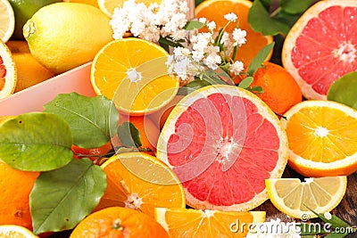 Citrous fruit Stock Photo