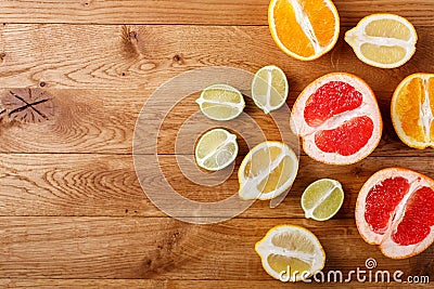 Citrus collection Stock Photo