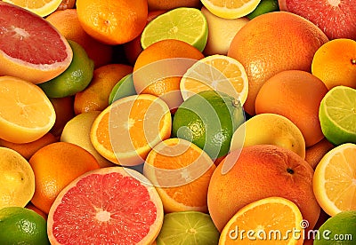 Citrus Fruit Stock Photo