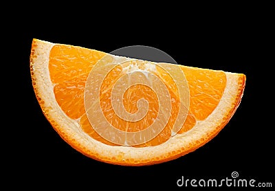 Citrus fruit on black Stock Photo