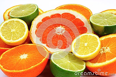 Citrus Fruits Stock Photo