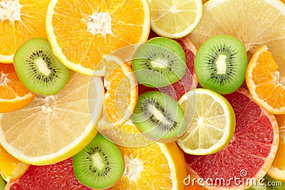 Citrus fruits Stock Photo