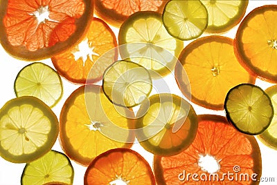 Citrus fruits Stock Photo