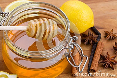 Citrus honey Stock Photo