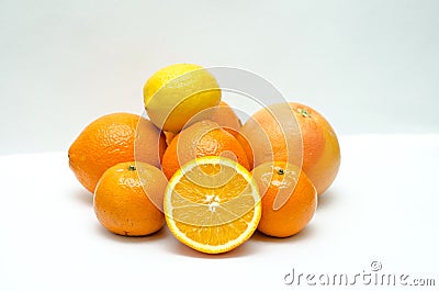 Citruses to uplift good mood Stock Photo