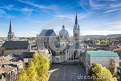 City of Aachen, Germany Stock Photo