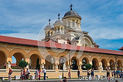 The City of ALba Iulia Romania Editorial Stock Photo