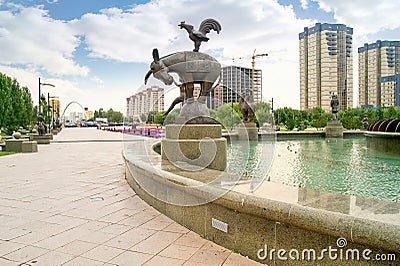 City Astana Editorial Stock Photo