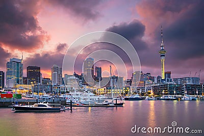 City of Auckland. Stock Photo